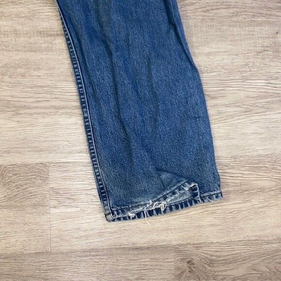 Vintage Levis SilverTab Jeans Mens 34x32 Baggy Fit Y2K 2000 Distressed Skater - Picture 7 of 8